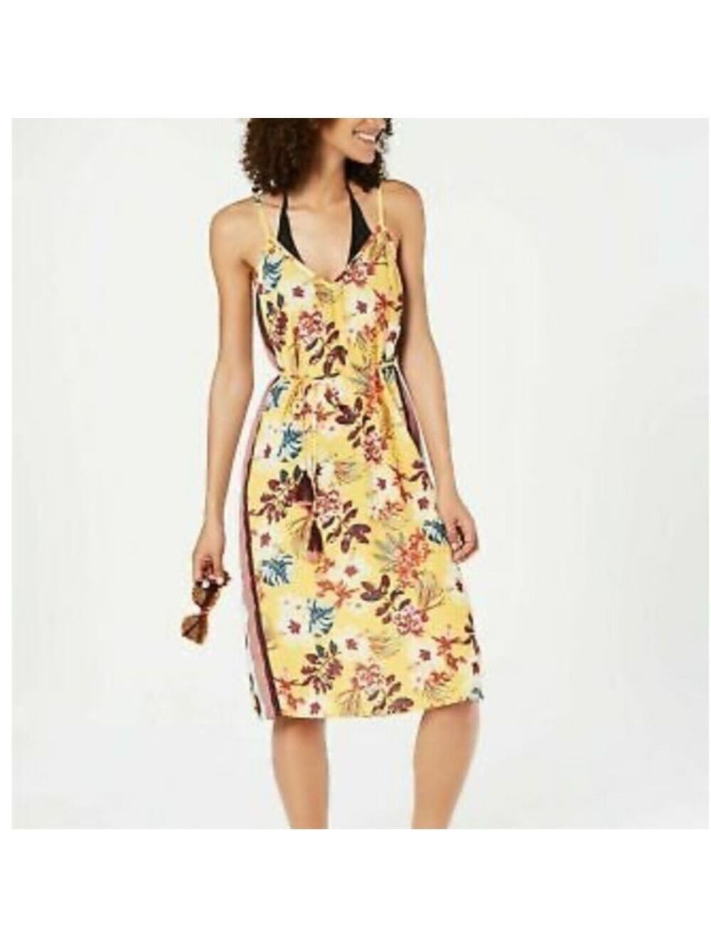 Nwt Miken Floral Desert Swim Cover-Up Dress
